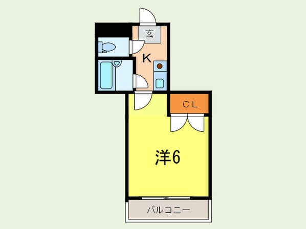 ロイヤルコ－ト神戸岡本の物件間取画像